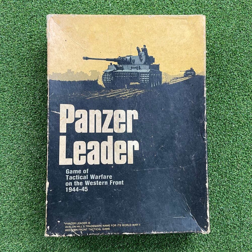 Panzer Leader Classic Tactical Wargame by Avalon Hill in 1974 